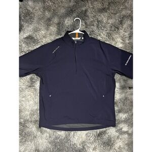 Peter Millar Navy Raincoat